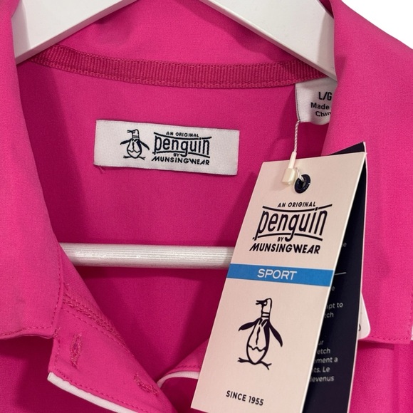 Original Penguin Women's Veronica Romper with Mesh Sleeves Size Large Womens NWT - Picture 6 of 13